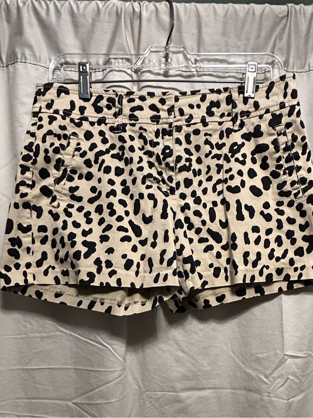 Cache Black Spot Print Shorts on Cream